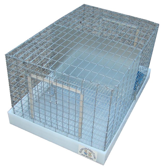 Rabbit Carrier, Bunny Carrier, Rabbit Transport Cage, Rabbit Cage, Kennel Cart