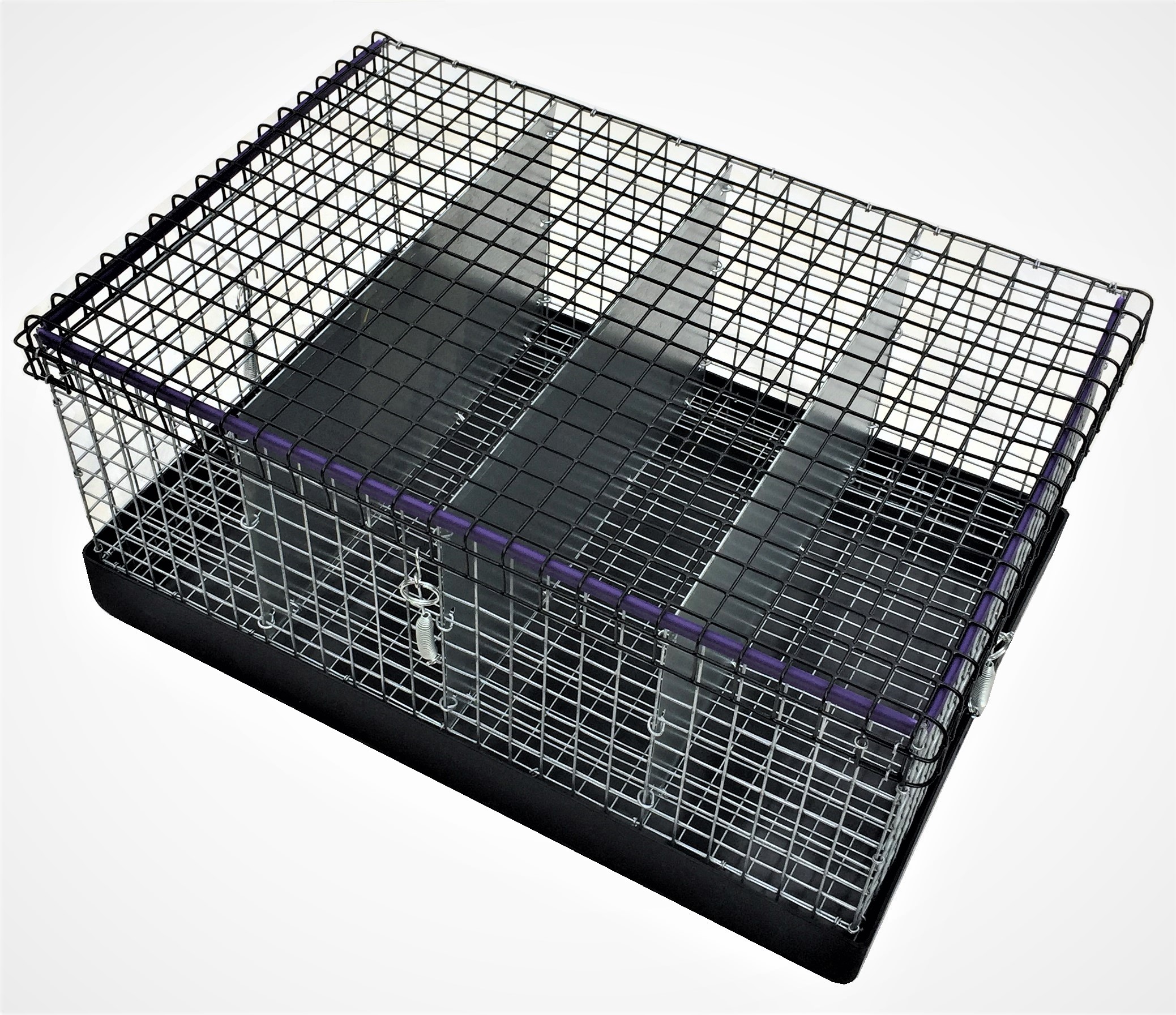 All Things Bunnies Rabbit Carrier/Transport Cage 2 Hole 
