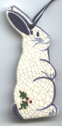 vivid arts rabbit ornaments
