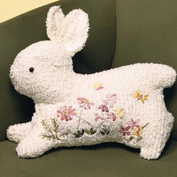 Daisy Kingdom Chenille Crafts 18 Bear and Bunny Pattern | Vintage