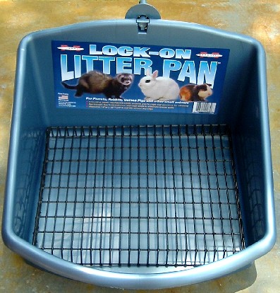 rabbit litter tray with grill