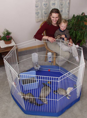 exercise pen floor mat